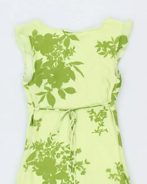 Y2k 00s Janette Floral Green Dress - L sold by Rokit product image thumbnail 4