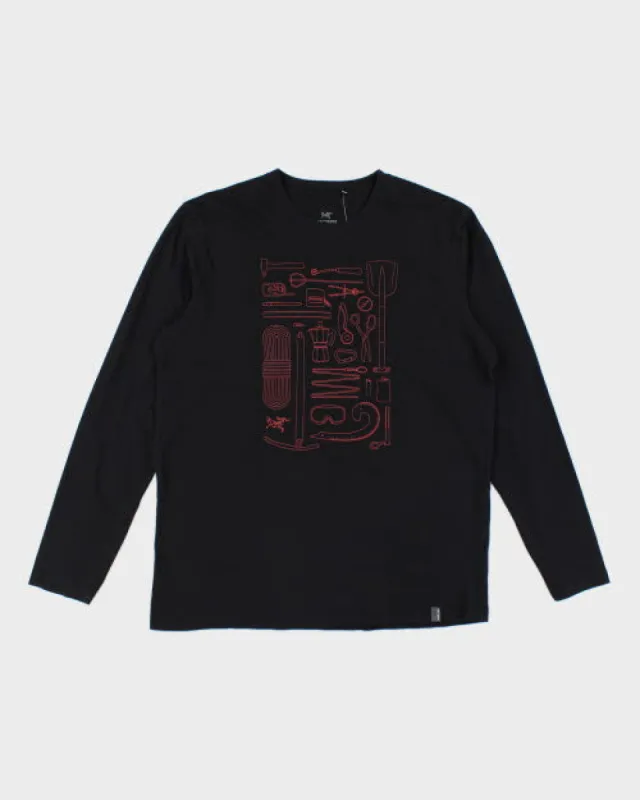 Vintage 2000's Arc'teryx Multi Tool Long-sleeved T-Shirt - L sold by Rokit