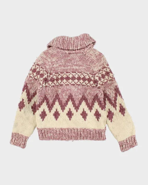 Vintage Women's 80's Heavyweight Cowichan Zip Up Cardigan - S sold by Rokit product image thumbnail 2
