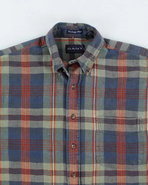 Vintage 90's Gant Flannel Shirt - M sold by Rokit product image thumbnail 3