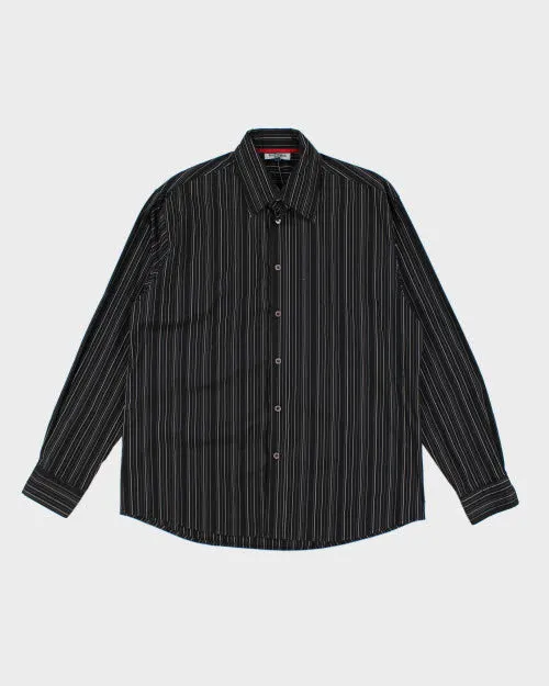 Y2k 00s Le Chateau Stripe Shirt - L sold by Rokit