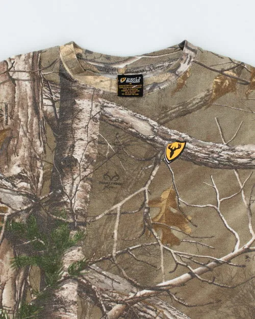 Vintage Real Tree Camouflage Long-sleeved T-Shirt - M sold by Rokit product image thumbnail 3