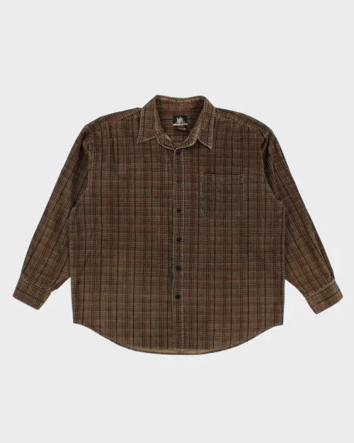 Vintage 90's Fox Specials Baggy Corduroy Shirt - XL sold by Rokit