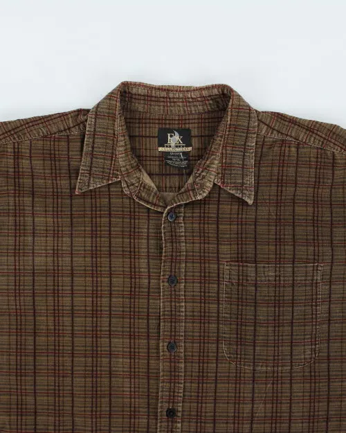 Vintage 90's Fox Specials Baggy Corduroy Shirt - XL sold by Rokit product image thumbnail 3