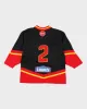Vintage Bow Valley Flames Ice Hockey Jersey - S sold by Rokit
