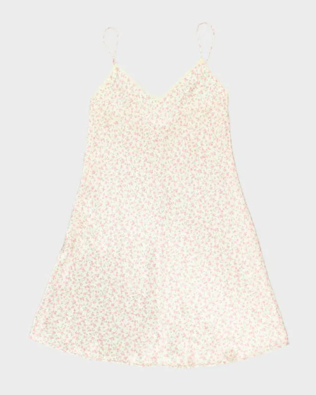 Vintage 00s Versailles Floral Slip - S sold by Rokit