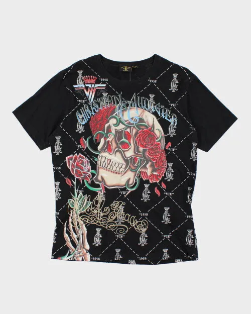 Vintage Y2K Ed Hardy Gothic Skull T-Shirt - XL sold by Rokit