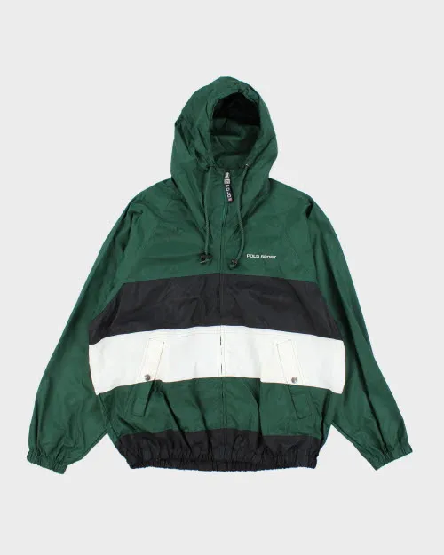 Vintage Polo Sport Lightweight Hooded Windbreaker Jacket - M sold by Rokit