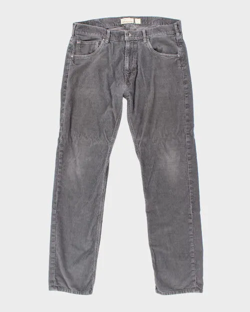 Patagonia Grey Cord Trousers - W34 L32 sold by Rokit