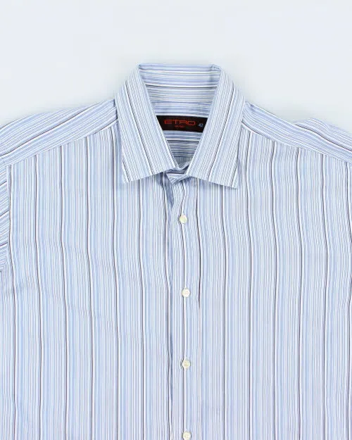 Y2k 00s Etro Stripe Long Sleeve Shirt - M sold by Rokit product image thumbnail 3
