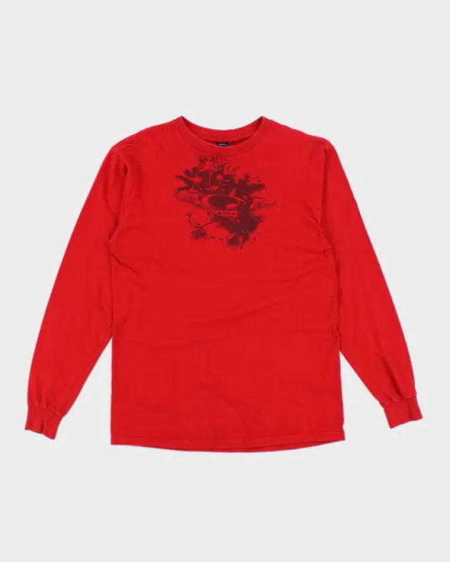 Vintage 2000's Oakley Centre Logo Long-sleeved T-Shirt - L sold by Rokit
