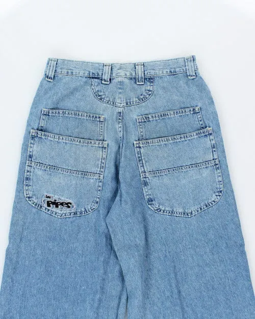 Vintage 90's Lee Lightweight Light Wash Denim Jeans - W30 L30 sold by Rokit product image thumbnail 5