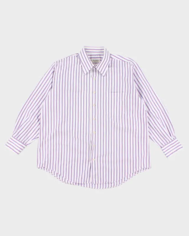 House Of Salgado Stripe Shirt - L sold by Rokit
