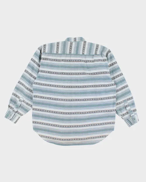 Y2k 00s Motto Pattern Shirt - M sold by Rokit product image thumbnail 2