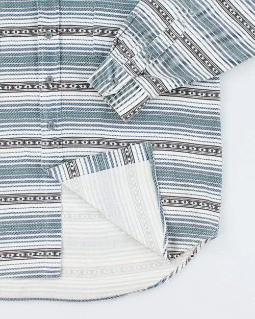 Y2k 00s Motto Pattern Shirt - M sold by Rokit product image thumbnail 4