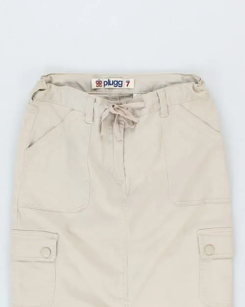 Y2k 00s Plugg Maxi Cargo Skirt - S sold by Rokit product image thumbnail 3