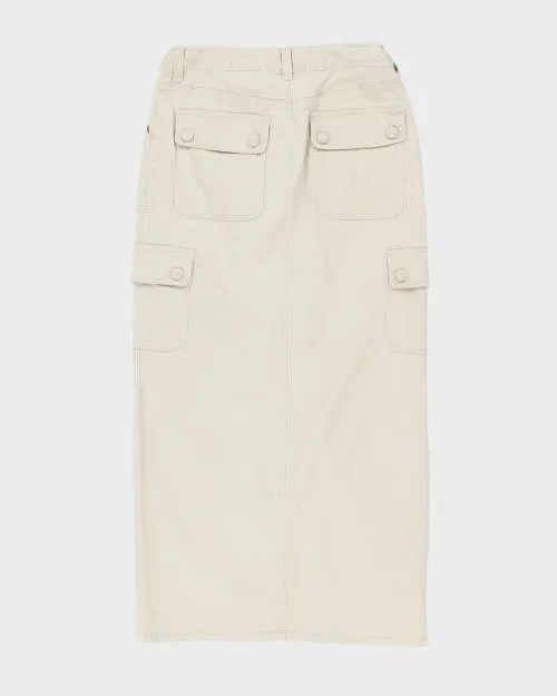 Y2k 00s Plugg Maxi Cargo Skirt - S sold by Rokit product image thumbnail 2