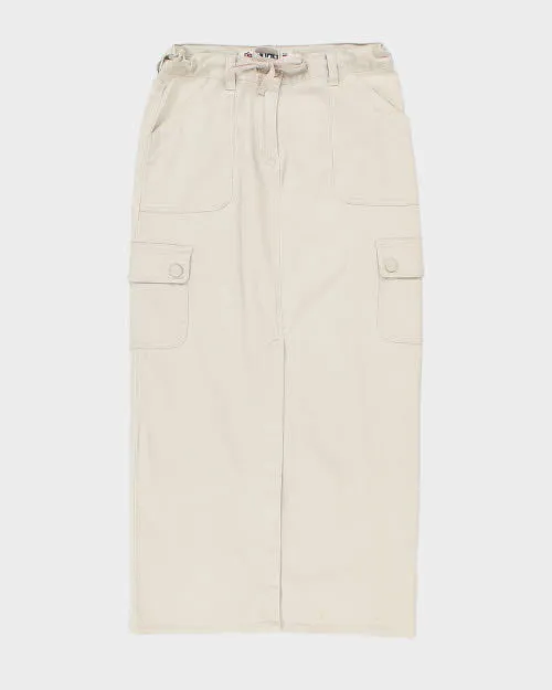 Y2k 00s Plugg Maxi Cargo Skirt - S sold by Rokit