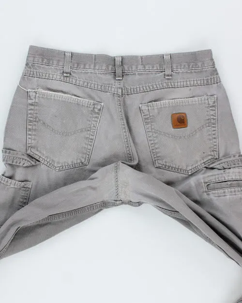 Carhartt Workwear Distressed Trousers - W34 L32 sold by Rokit product image thumbnail 4