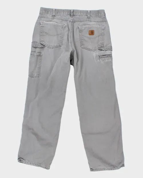 Carhartt Workwear Distressed Trousers - W34 L32 sold by Rokit product image thumbnail 2