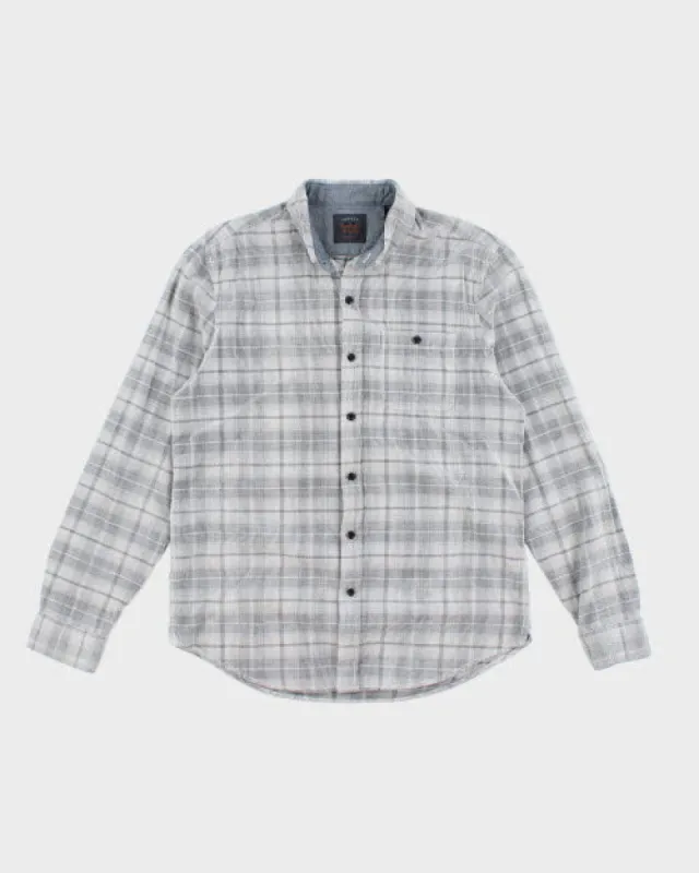 Vintage Legacy Copper & Oak Baggy Corduroy Shirt - M sold by Rokit