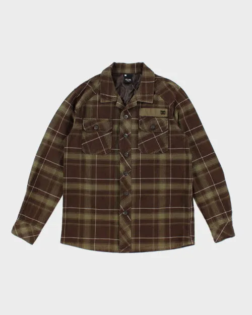 Vintage DC Skateboarding Flannel Shirt - L sold by Rokit