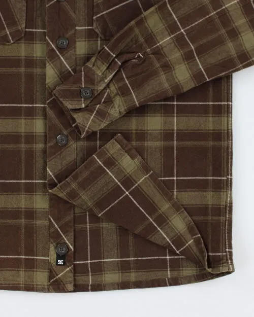 Vintage DC Skateboarding Flannel Shirt - L sold by Rokit product image thumbnail 4