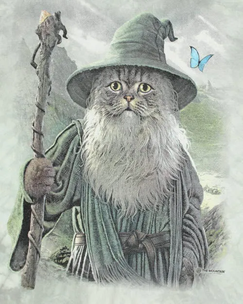 Vintage The Mountain Cat Wizard T-Shirt - L sold by Rokit product image thumbnail 4