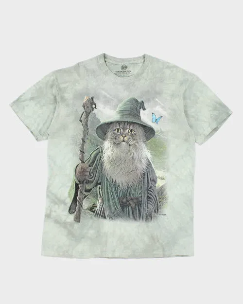 Vintage The Mountain Cat Wizard T-Shirt - L sold by Rokit