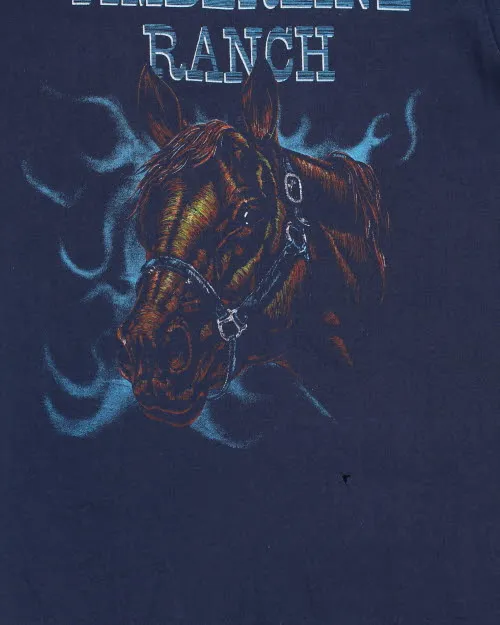 Vintage 80's Single Stitch Timberline Ranch T-Shirt - M sold by Rokit product image thumbnail 4