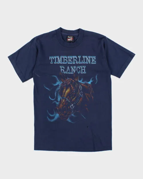 Vintage 80's Single Stitch Timberline Ranch T-Shirt - M sold by Rokit
