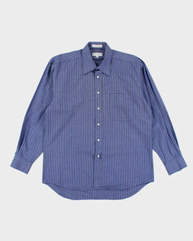 Christian Dior Stripe Long Sleeve Shirt - L sold by Rokit