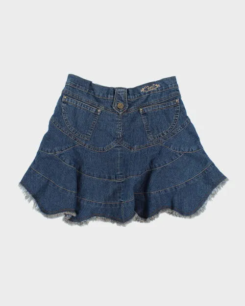 Y2k 00s 2 Hot Jeans Flared Denim Skirt - XS sold by Rokit product image thumbnail 2