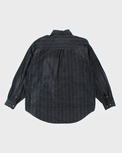 Vintage M.E. Sport Patterned Corduroy Shirt - L sold by Rokit product image thumbnail 2