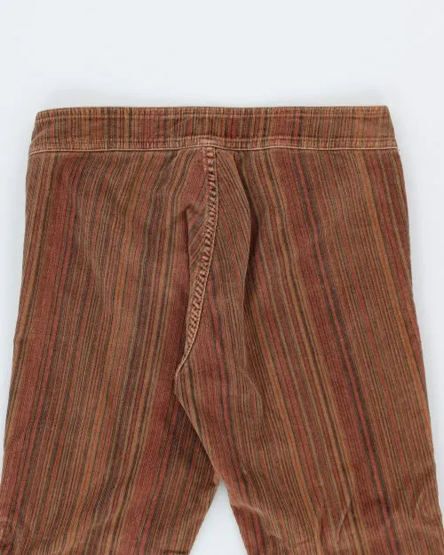 Vintage 90s L.E.I. Stripe Cord Trousers - W30 L31 sold by Rokit product image thumbnail 4