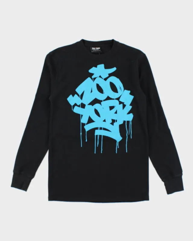 Vintage Zoo York Waffle Long-sleeved T-Shirt - L sold by Rokit