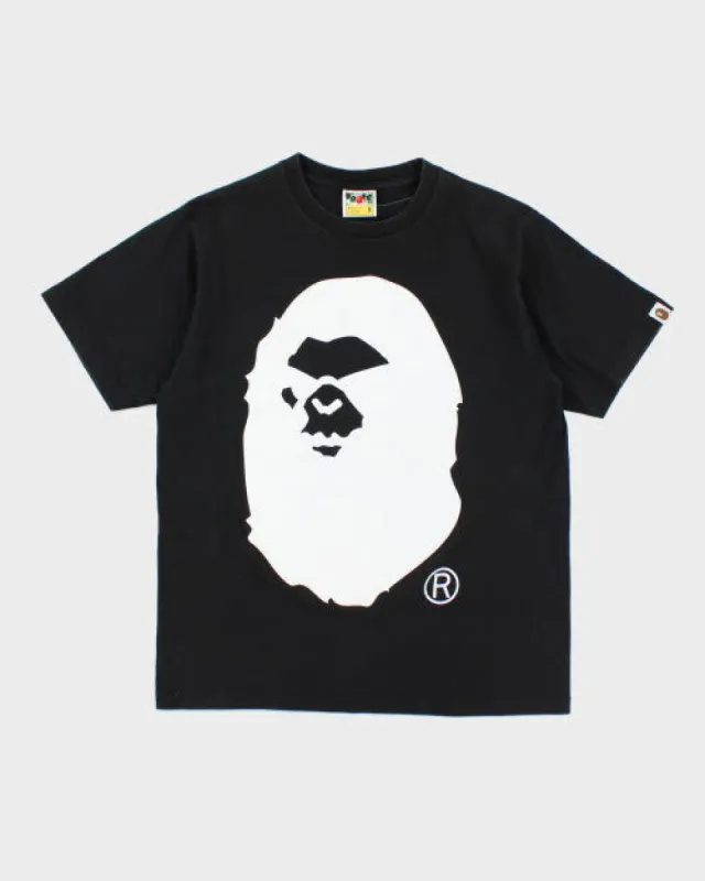 Vintage 2000's Bape Big Logo Graphic T-Shirt - M sold by Rokit