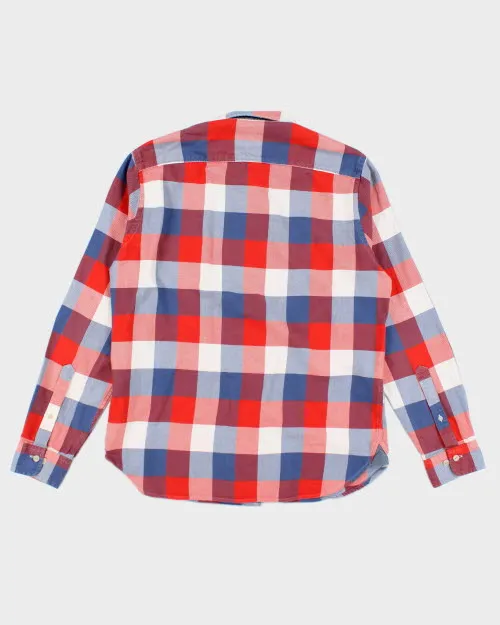 Vintage 90's Brooks Brothers Red Fleece Flannel Shirt - M sold by Rokit product image thumbnail 2