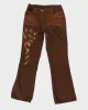Y2k 00s Yukko Embroidered Cord Trousers - W28 L31 sold by Rokit