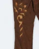Y2k 00s Yukko Embroidered Cord Trousers - W28 L31 sold by Rokit