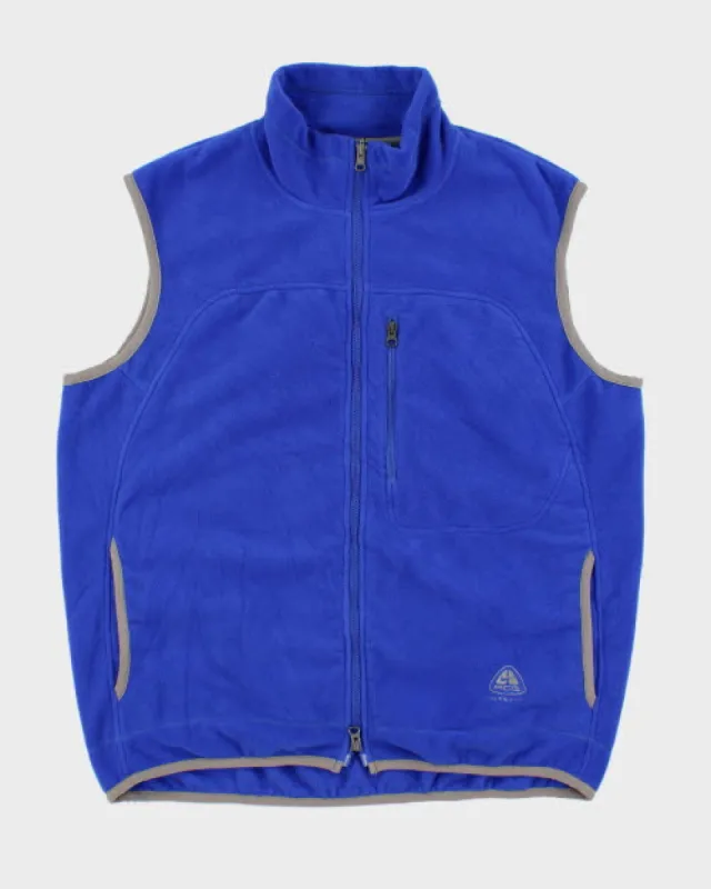 Vintage Nike ACG Thermal Layer Sleeveless Fleece - L sold by Rokit