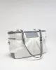 Coach White & Grey Tote Bag sold by Rokit