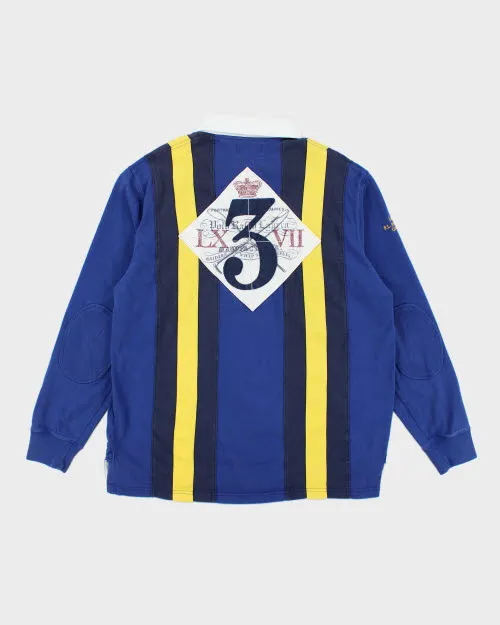 Vintage 2000's Ralph Lauren Heavyweight Striped Rugby Shirt - L sold by Rokit product image thumbnail 2