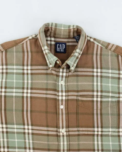 Vintage GAP Heavyweight Flannel Shirt - L sold by Rokit product image thumbnail 3