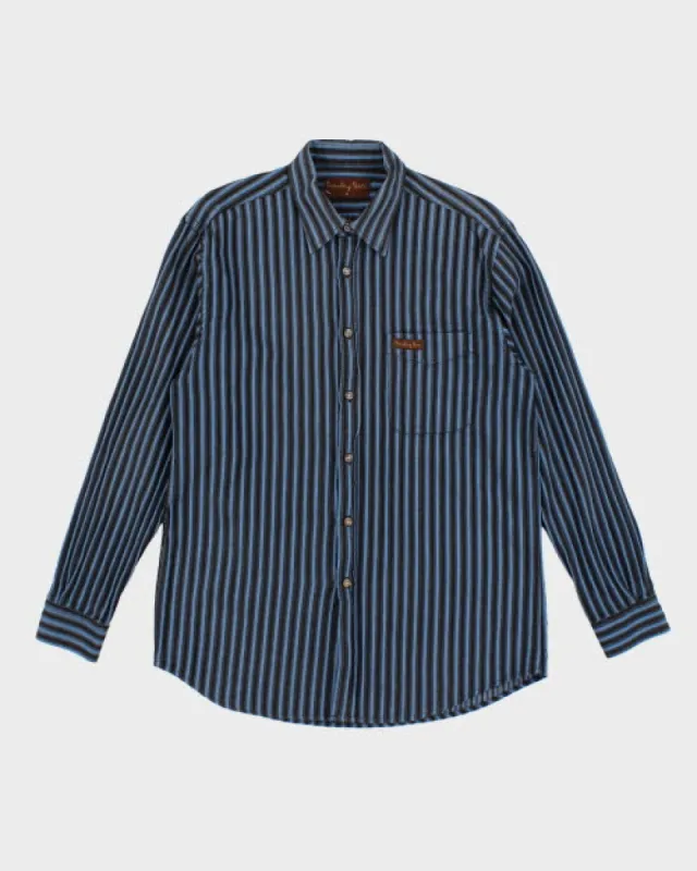 Country Ban Stripe Shirt - M sold by Rokit