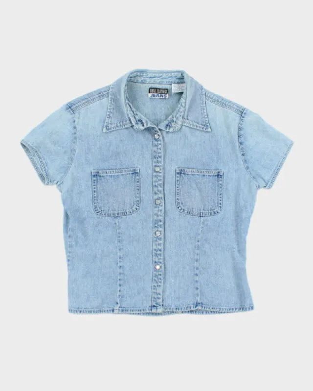 Vintage Real Clothes Denim Shirt - L sold by Rokit