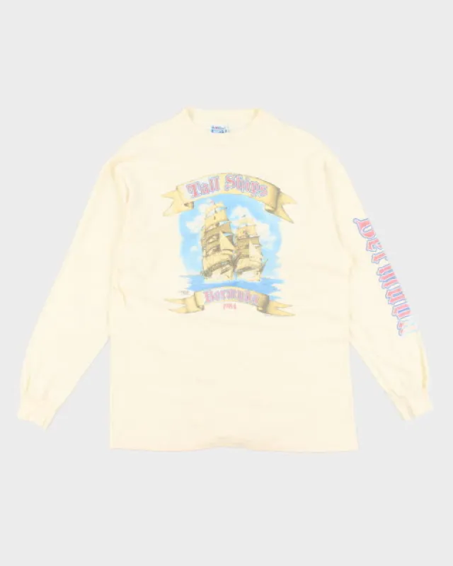 Vintage 1984 Tall Ships Long-sleeve T-Shirt - XL sold by Rokit