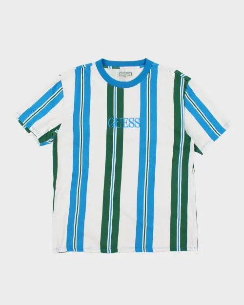 Vintage Guess Originals Striped T-Shirt - S sold by Rokit