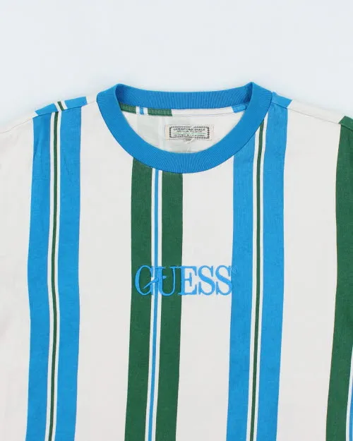 Vintage Guess Originals Striped T-Shirt - S sold by Rokit product image thumbnail 3