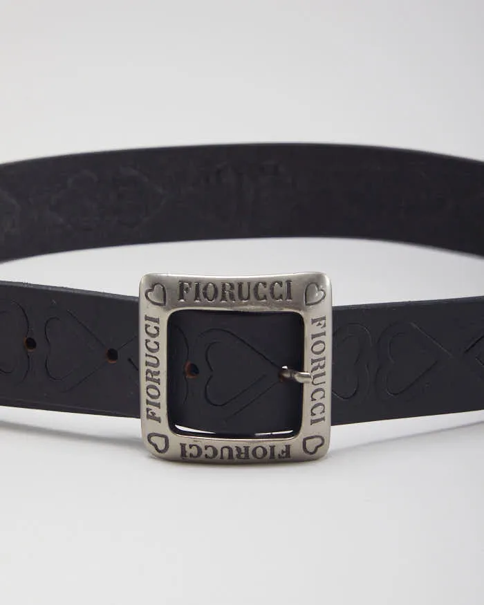 Y2k 00s Fiorucci Leather Belt - W27-W31 sold by Rokit product image thumbnail 3
